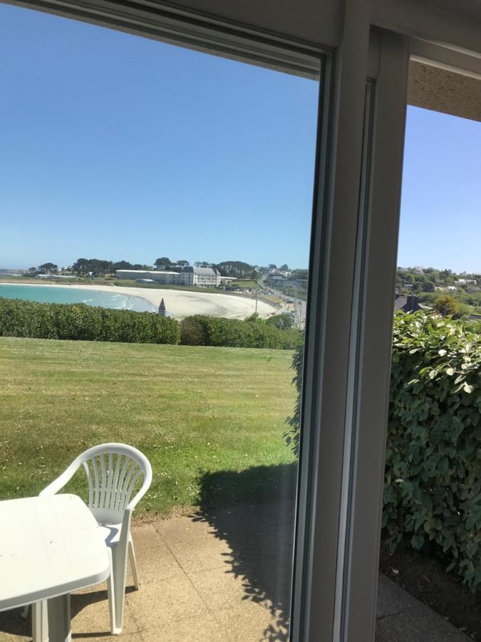 Maison 6 Pers Belle Vue Mer Piscine, Plage A 40 M Trévou-Tréguignec 외부 사진