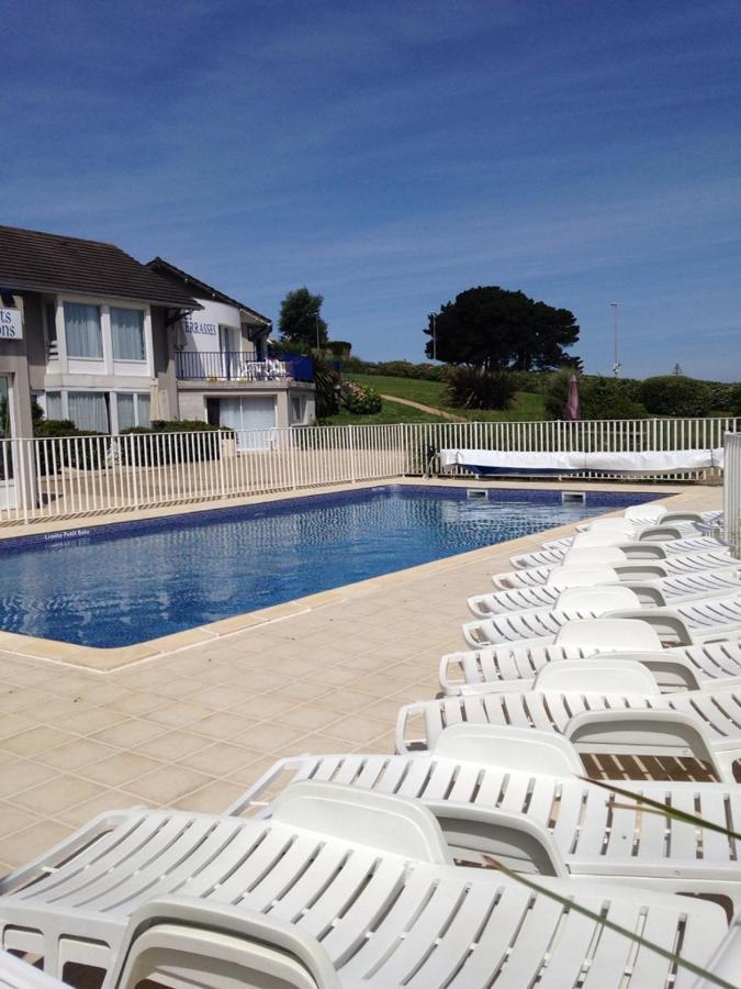 Maison 6 Pers Belle Vue Mer Piscine, Plage A 40 M Trévou-Tréguignec 외부 사진