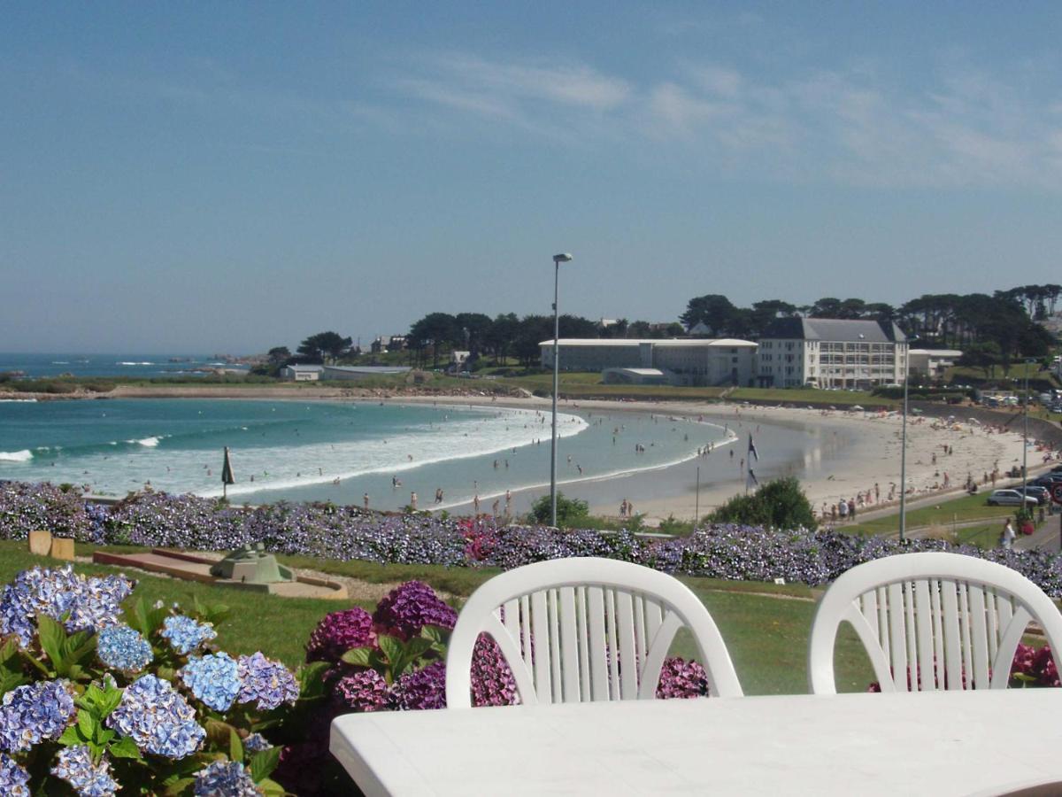Maison 6 Pers Belle Vue Mer Piscine, Plage A 40 M Trévou-Tréguignec 외부 사진
