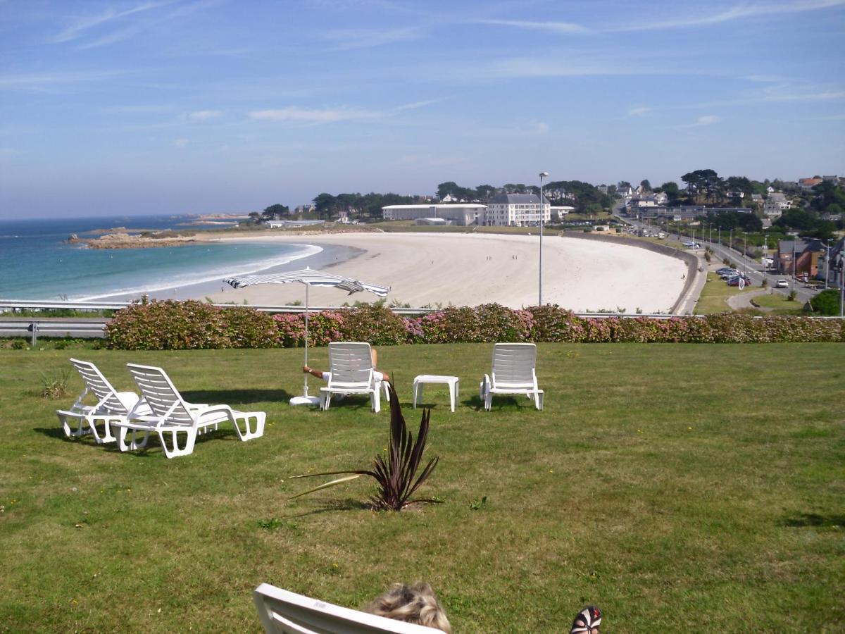 Maison 6 Pers Belle Vue Mer Piscine, Plage A 40 M Trévou-Tréguignec 외부 사진