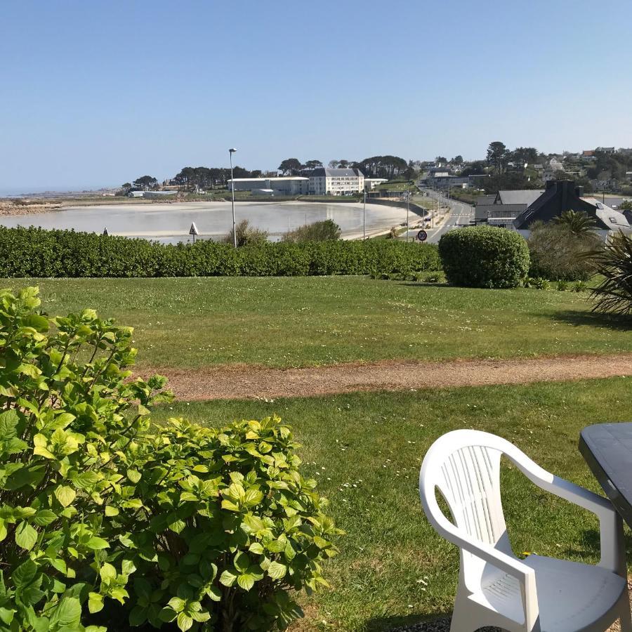 Maison 6 Pers Belle Vue Mer Piscine, Plage A 40 M Trévou-Tréguignec 외부 사진