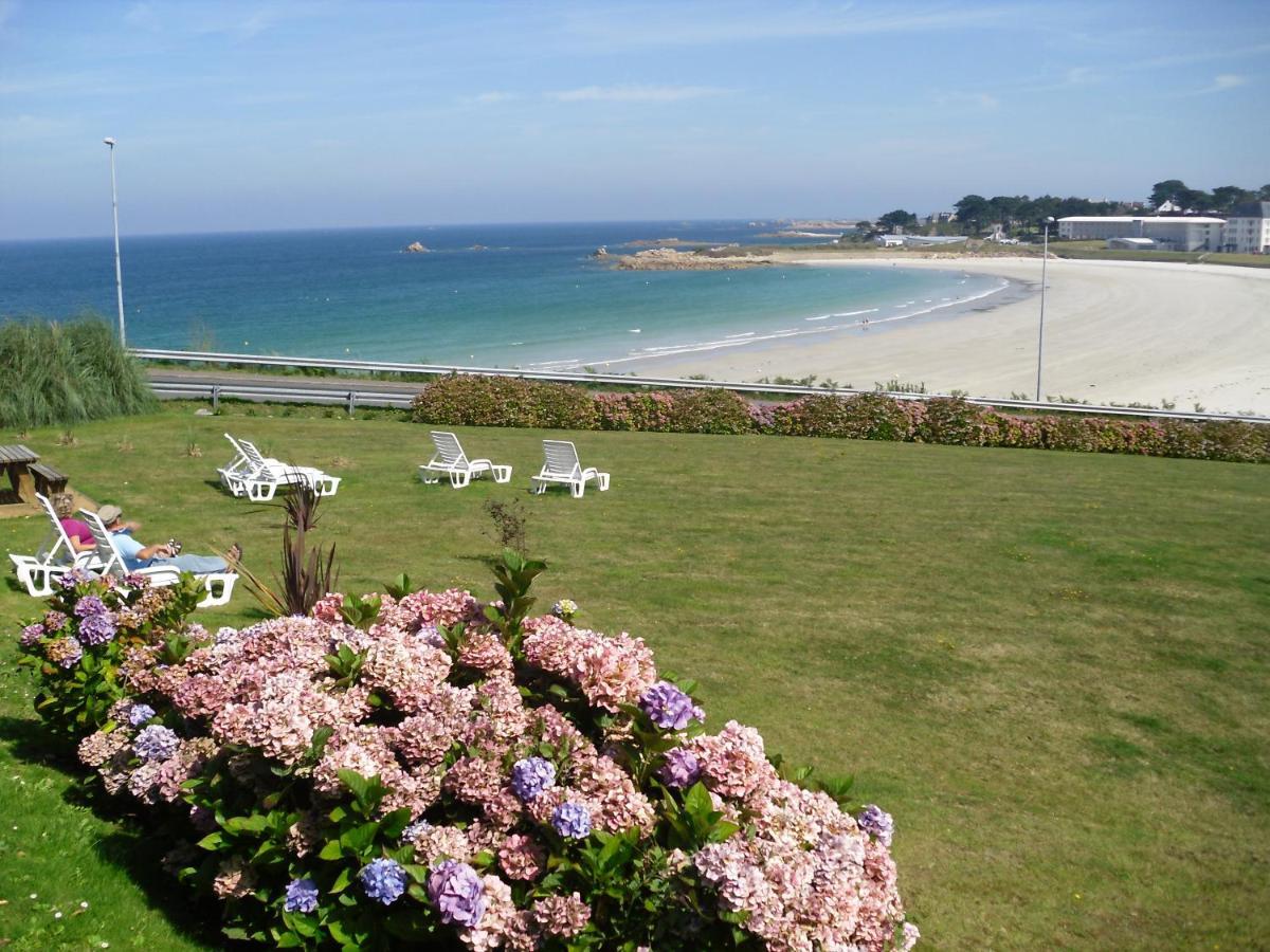 Maison 6 Pers Belle Vue Mer Piscine, Plage A 40 M Trévou-Tréguignec 외부 사진