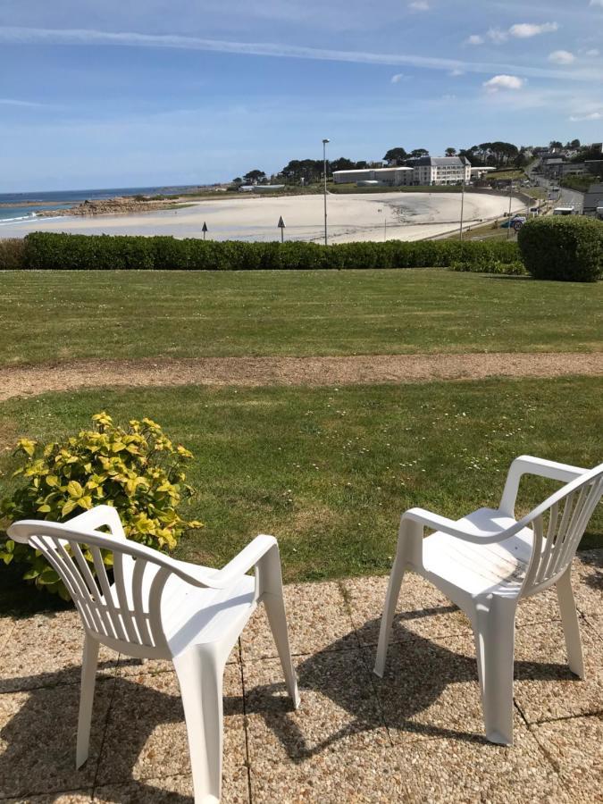 Maison 6 Pers Belle Vue Mer Piscine, Plage A 40 M Trévou-Tréguignec 외부 사진