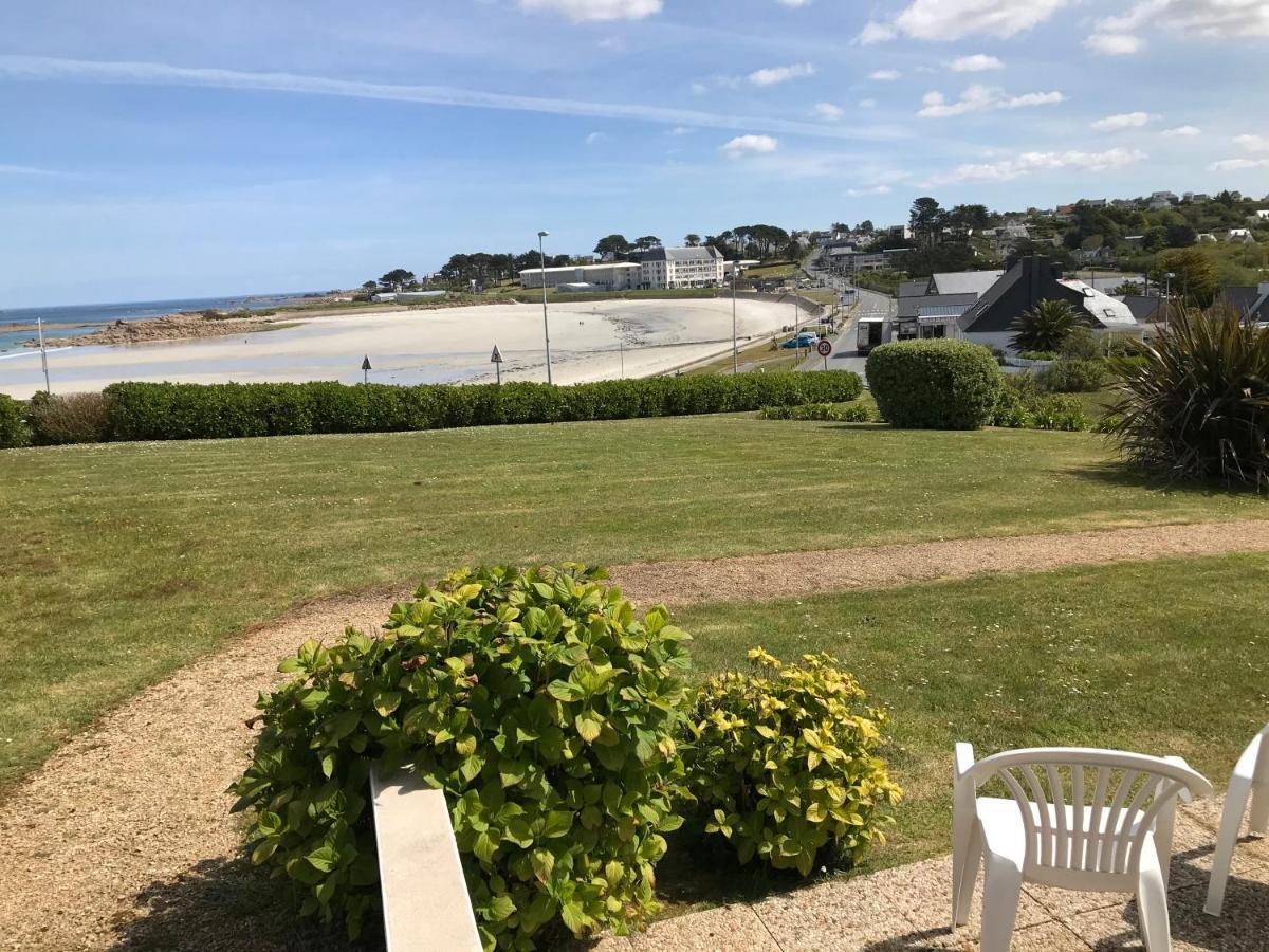 Maison 6 Pers Belle Vue Mer Piscine, Plage A 40 M Trévou-Tréguignec 외부 사진